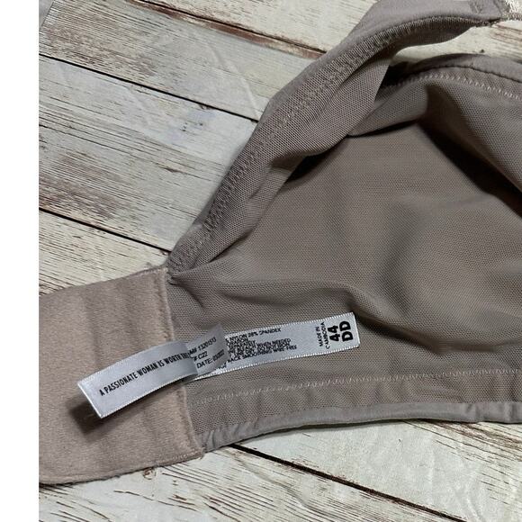 Torrid Curve Dream Wire-Free  P ush Up Bra Size 44DD Neutral Beige - Picture 4 of 7
